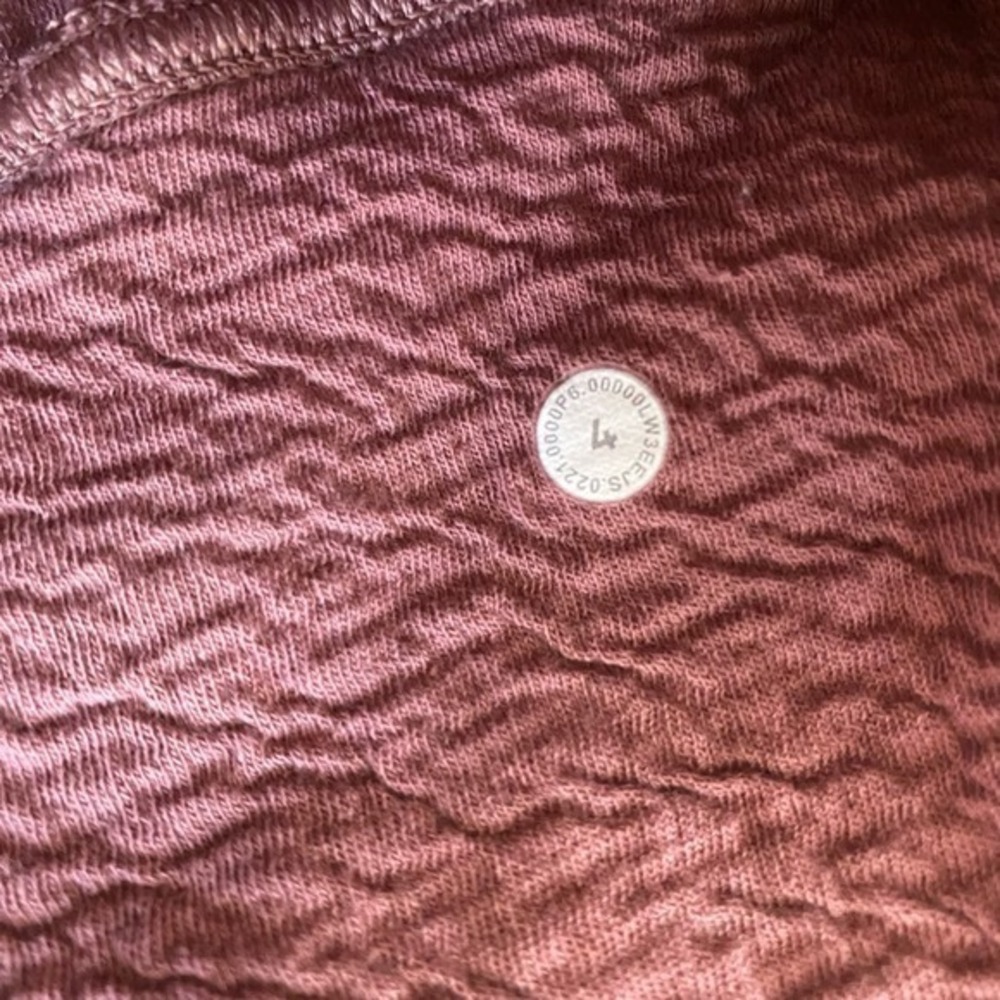 Lululemon Textured Crewneck Pullover in Spiced Chai - Picture 6 of 9